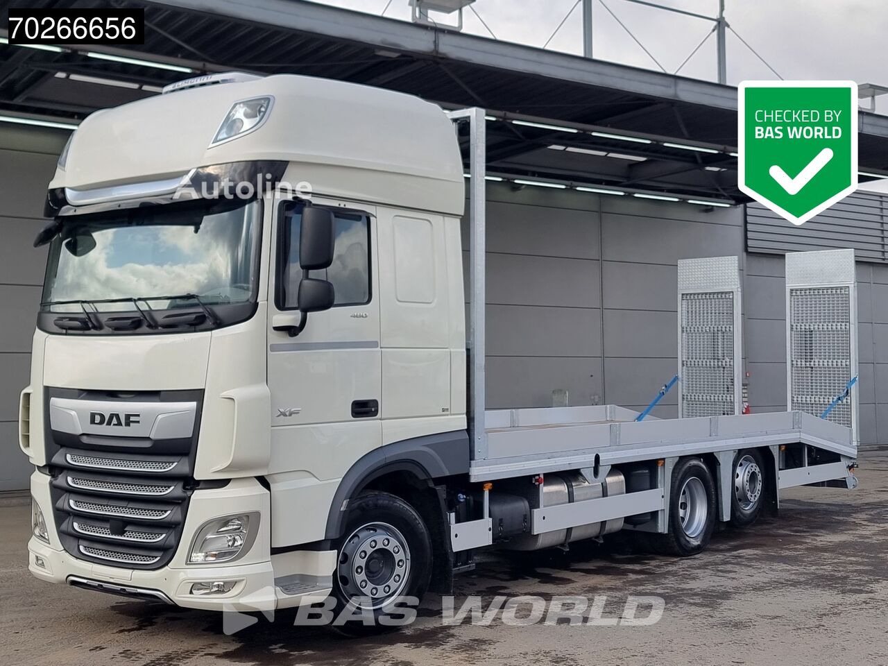 автовоз DAF XF 480 6X2 Machine Transporter Retarder Lift+steering Axle ACC E