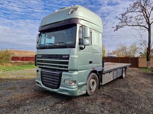 camion transport auto DAF Xf 105 + remorcă transport auto