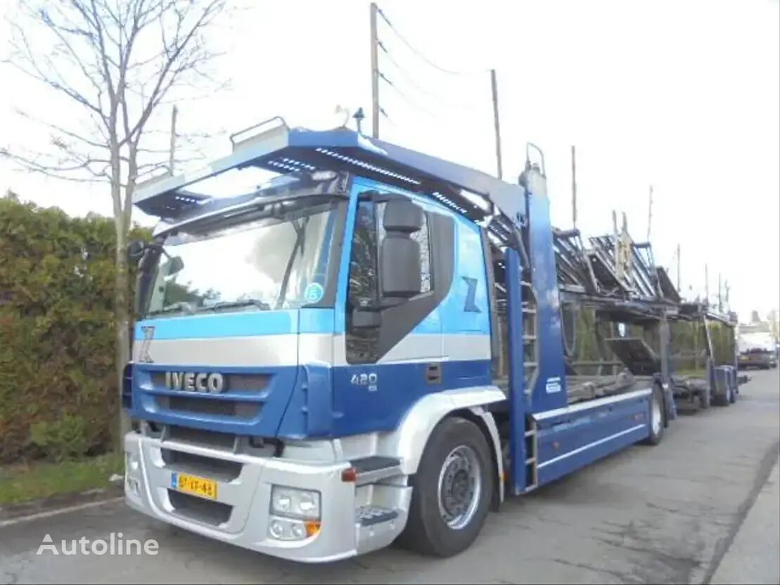 شاحنة نقل السيارات IVECO AT440 S42