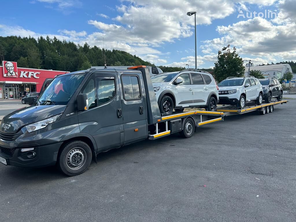 IVECO DAILY35S18 autotransporter + autotransporter aanhanger