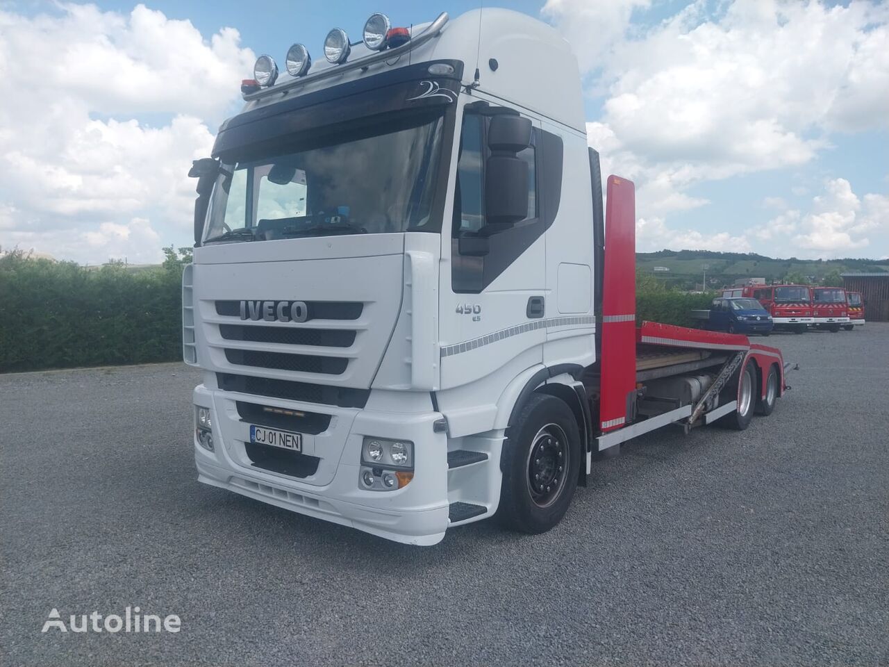 camion transport auto IVECO STRALIS