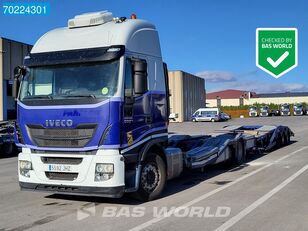 ciężarówka do przewozu samochodów IVECO Stralis 500 4X2 ROLFO transporter Standklima 2xTanks Euro 6