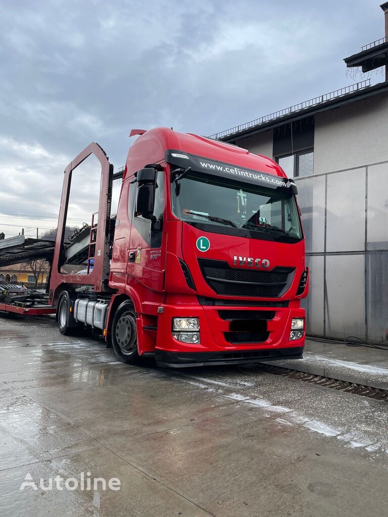 IVECO Stralis 500 Lohr キャリアカー