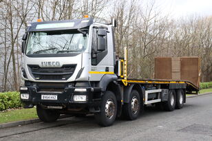 ciężarówka do przewozu samochodów IVECO TRAKKER 360 8X4 PLANT BEAVERTAIL (2014)