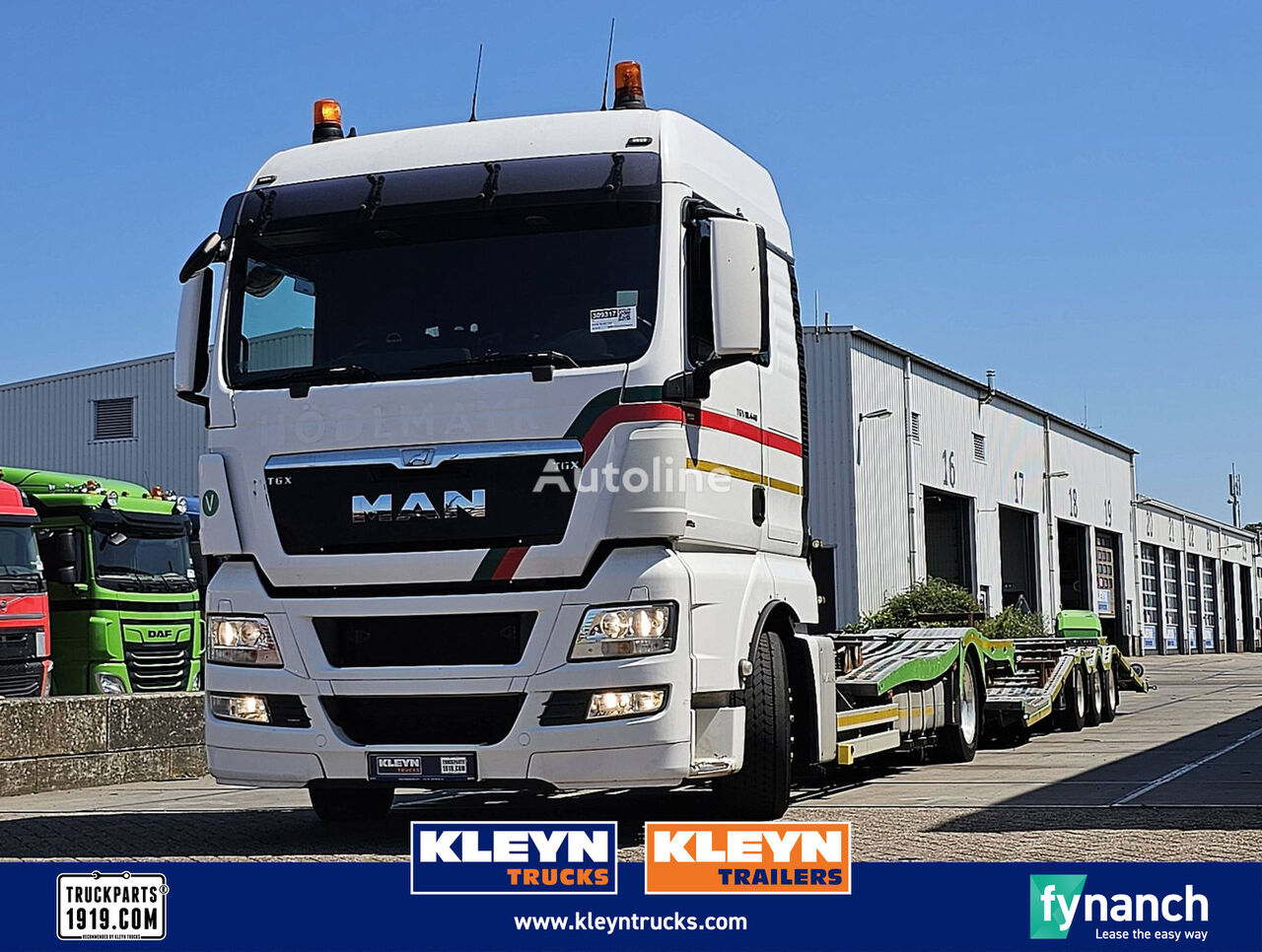 camion bisarca MAN 18.440 TGX xlx trucktransport