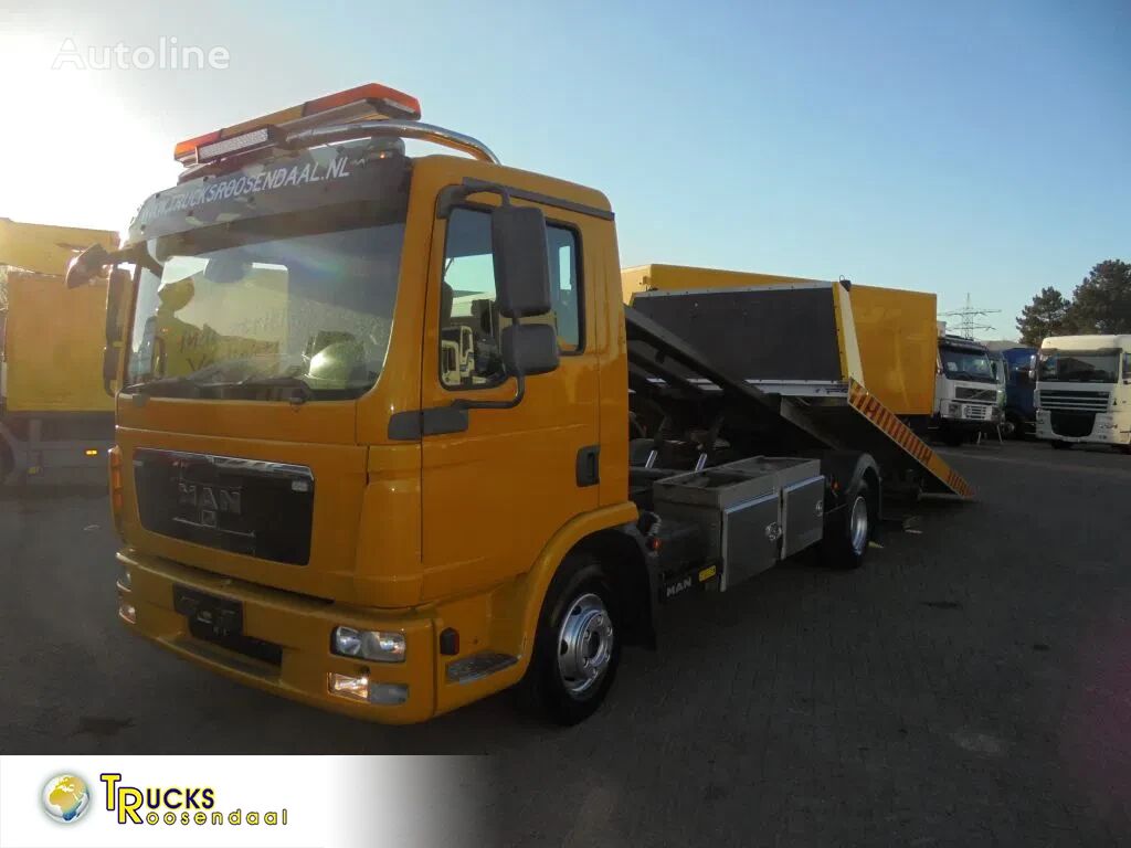 Camion transport auto MAN TGL 12.220 + manual + full option+ BRIL + WINCH + Discounted fro - Autoline