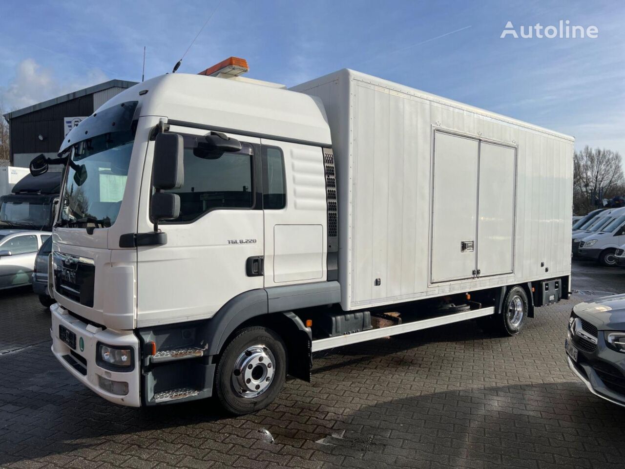 MAN TGL 8.220 Abschlepper*Geschlossen*Aufgelastet* car transporter