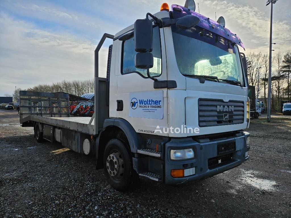 MAN TGM 15.280 // Machinetransport // Autotransporter car transporter