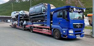 camion transport auto MAN TGS 18.480 *4x4 *LOHR *8 CARS *ONLY 400tkm