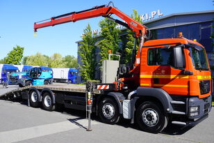 MAN TGS 35.360 E5 EEV 8×2 / HDS HIAB XS 166 HIDUO / Tow truck autotransporter