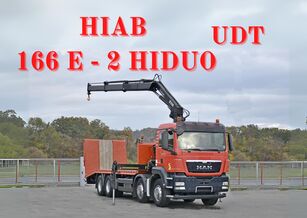 camion porte-voitures MAN TGS  35.360* HIAB 166 E-2 HIDUO * FUNK * TOP