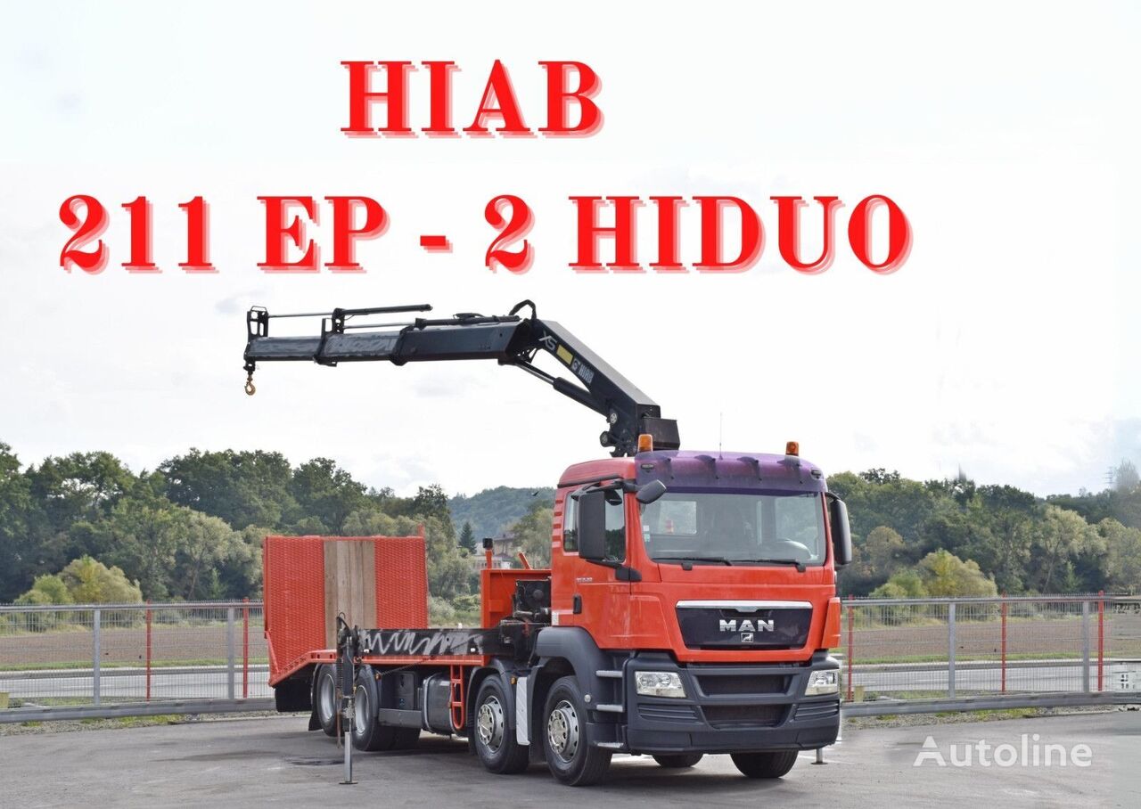 MAN TGS  35.360* HIAB 211 EP-2 HIDUO * FUNK * TOP autonkuljetusauto