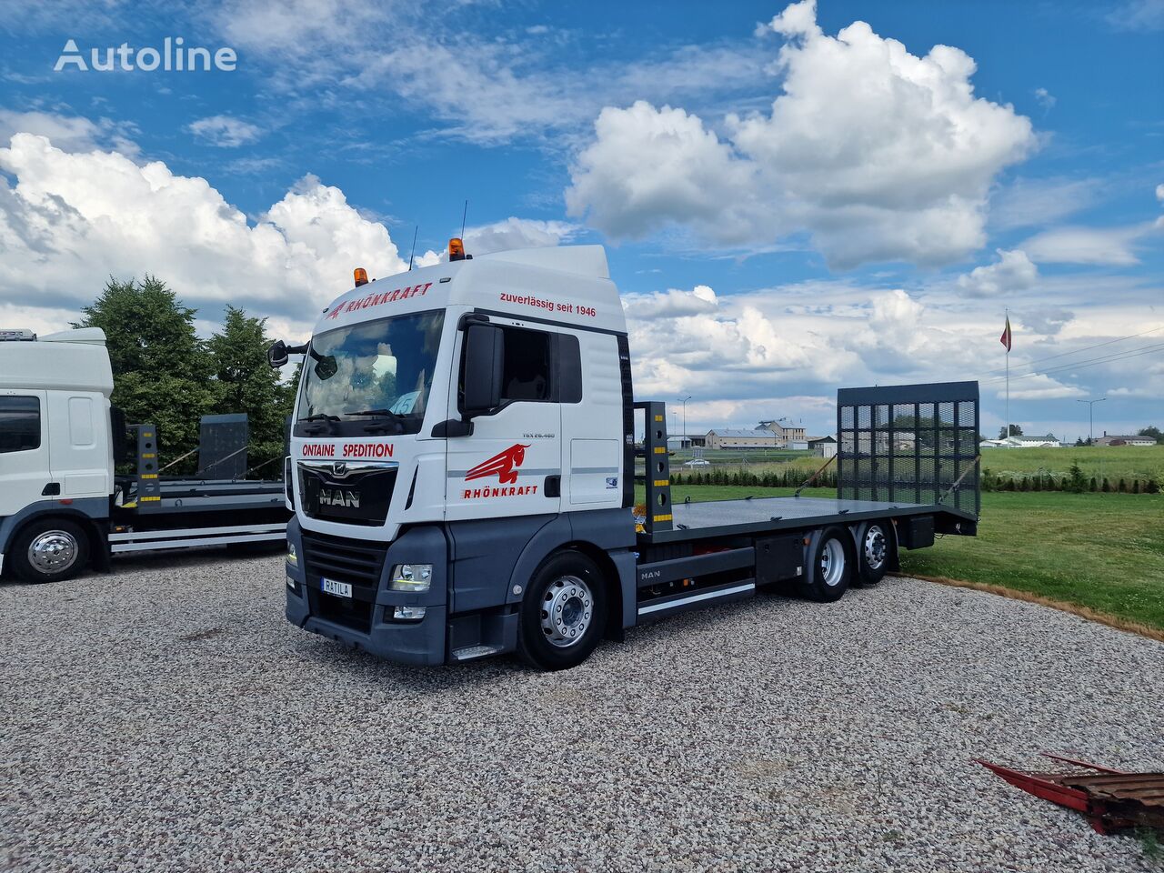 camion bisarca MAN TGX 26.460