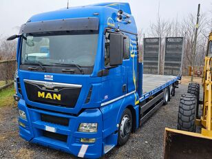 camion bisarca MAN TGX 440 CARRELLONE CON RAMPE IDRAULICHE [EURO VI]