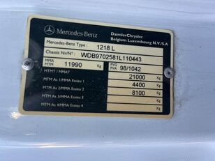 Camion porte-voitures Mercedes-Benz 1218L * Dubbel Deck * Winch * 8 x Bolts à vendre - Image 15 | Autoline TG Camion porte-voitures Mercedes-Benz 1218L * Dubbel Deck * Winch * 8 x Bolts | Image 15 - Autoline
