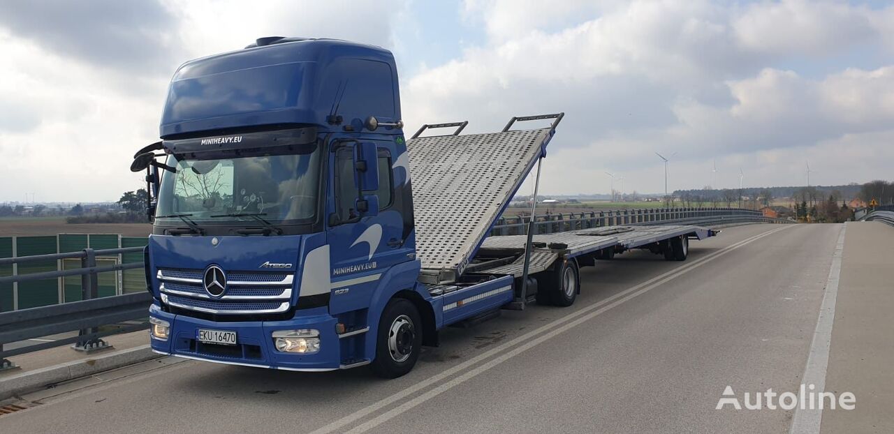 camion porte-voitures Mercedes-Benz ATEGO 1024