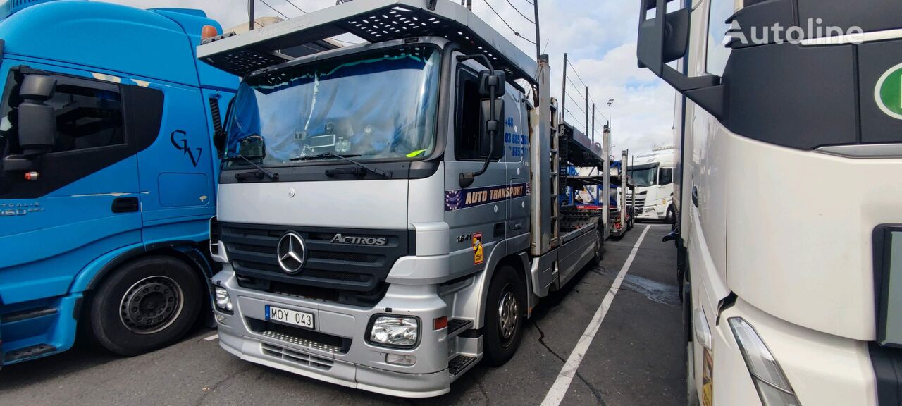 camion transport auto Mercedes-Benz Actros