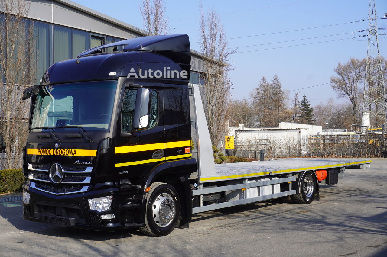 camion transport auto Mercedes-Benz Actros 1836 / New galvanized tow truck / sleeping cabin / 8.5 t