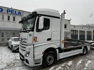 شاحنة نقل السيارات Mercedes-Benz Actros 1840 4x2 KTT MODOLAN PLUS + MODOLAN PLUS + العربات المقطورة شاحنة نقل السيارات