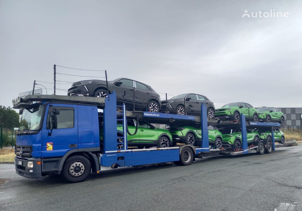 Mercedes-Benz Actros 1841L car transporter autószállító teherautó