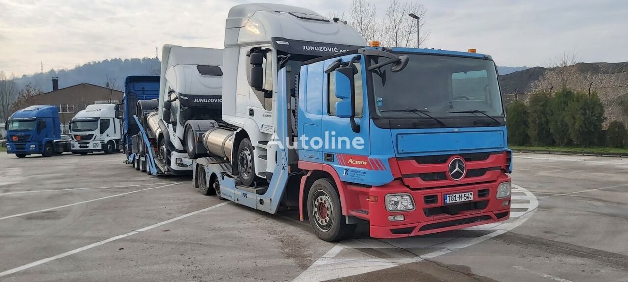 تریلر حمل خودور Mercedes-Benz Actros 1844 FVG TS24/3