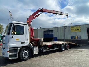 camion porte-voitures Mercedes-Benz Actros 2540 FASSI F190 Crane + Winch 6x2 EPS V6 Loading Ramps Go