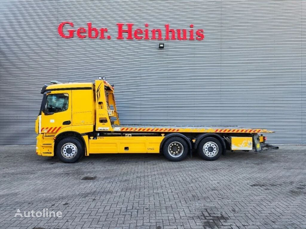 Mercedes-Benz Actros 2543 6x2 Euro 6 Omars 11 Tons Plateau 5 Tons Bril Winch! biltransport