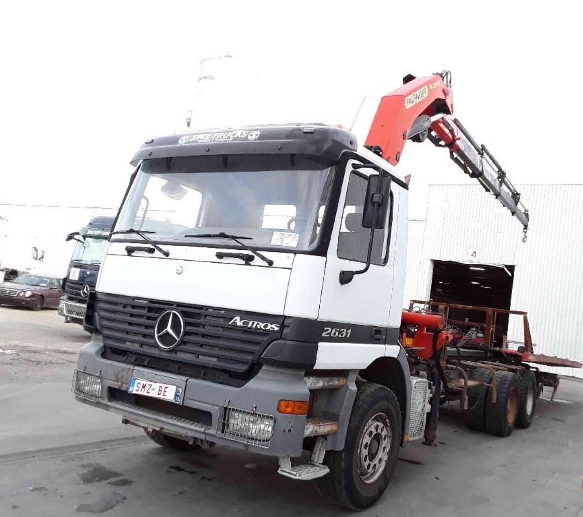camion transport auto Mercedes-Benz Actros 2631