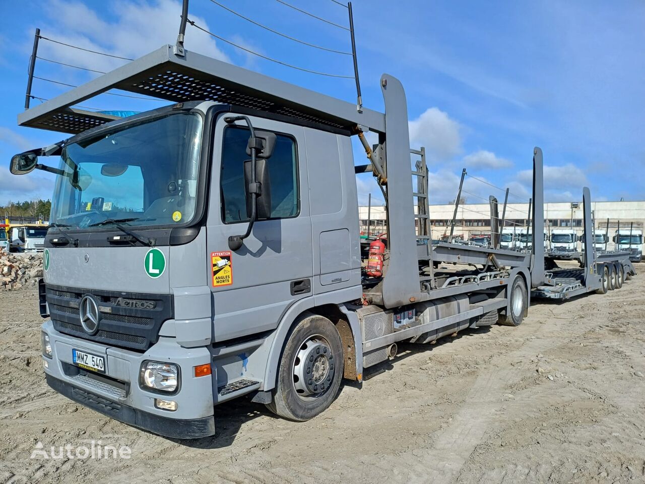 Mercedes-Benz Actros+Rimo car transporter