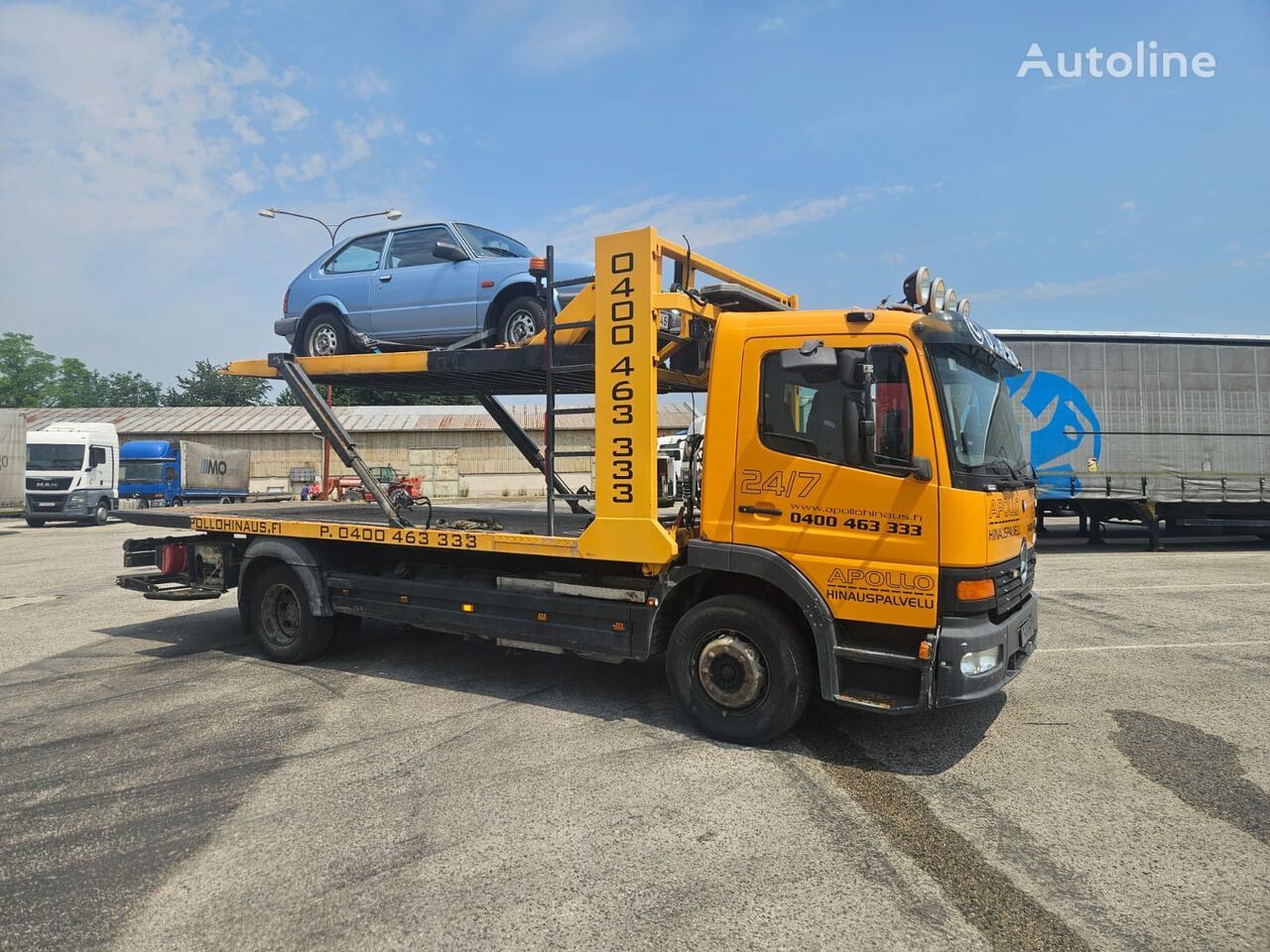 Mercedes-Benz Atego car transporter