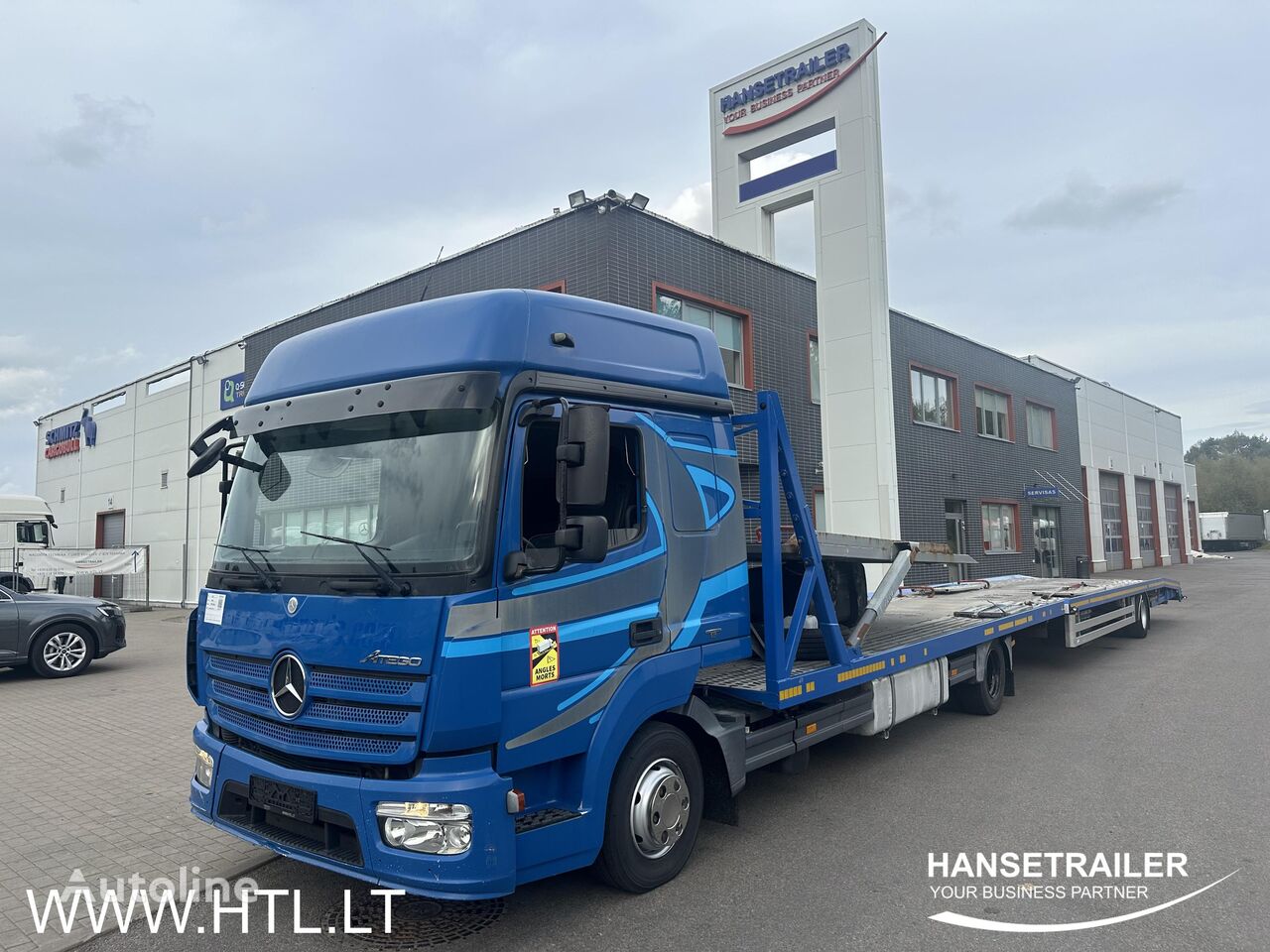 camion porte-voitures Mercedes-Benz Atego