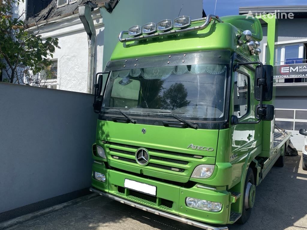 شاحنة نقل السيارات Mercedes-Benz Atego 1223 + العربات المقطورة شاحنة نقل السيارات