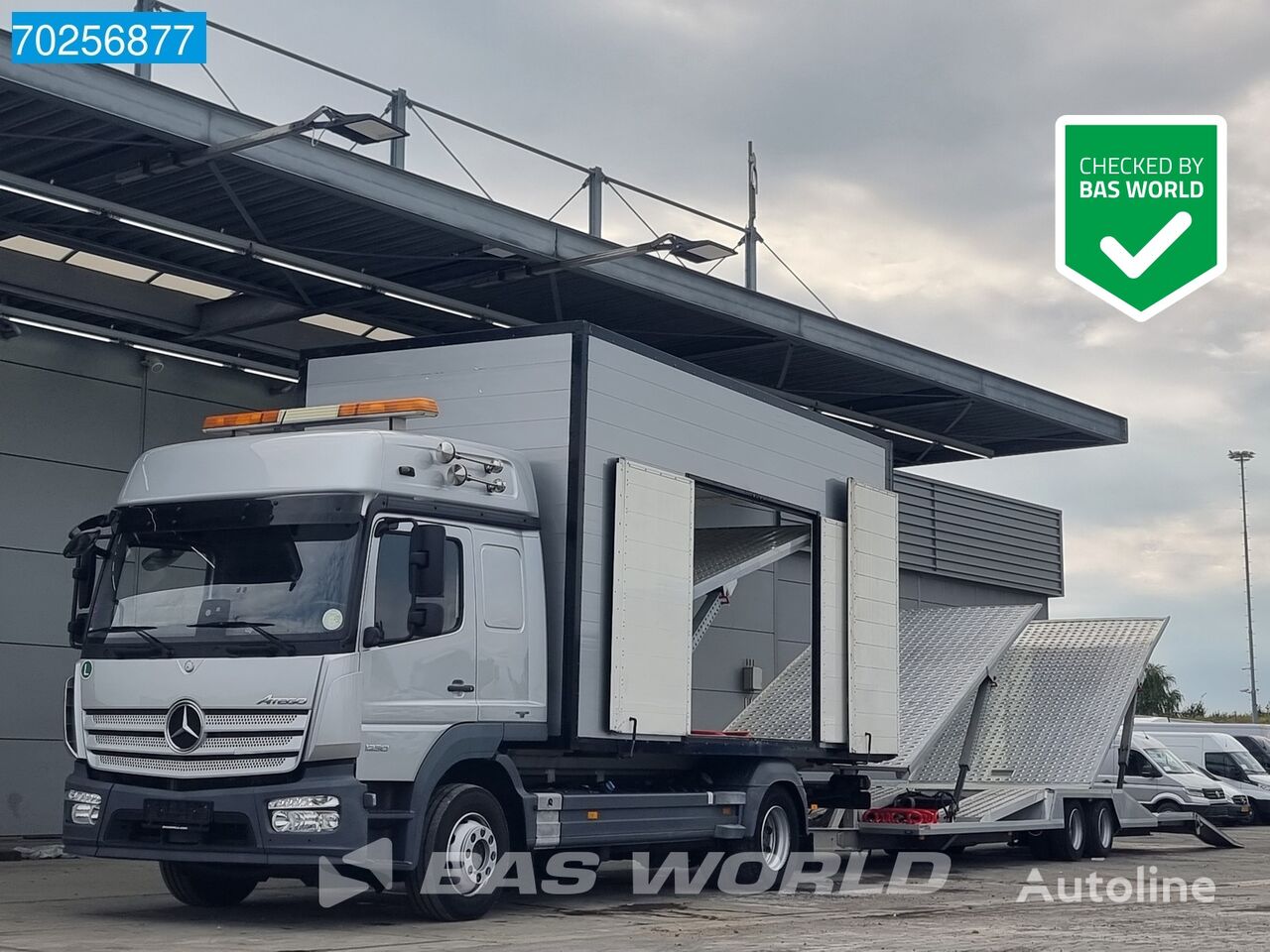 camion porte-voitures Mercedes-Benz Atego 1230 4X2 BigSpace