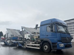 camion bisarca Mercedes-Benz Atego 1530 + rimorchio bisarca