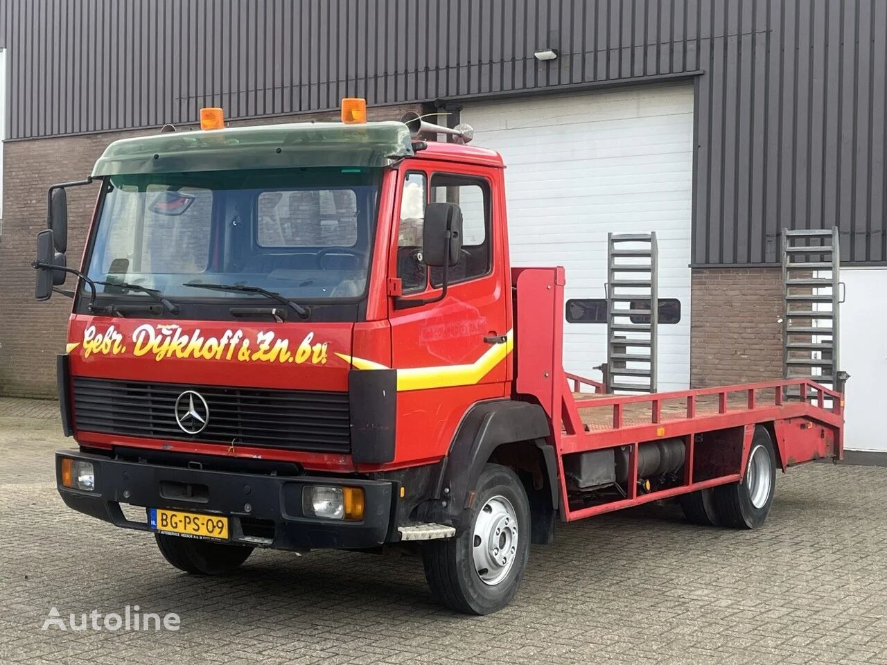 автовоз Mercedes-Benz LK 814 / Oprijwagen / Manual / Euro1 / APK 11-2024 / NL Truck