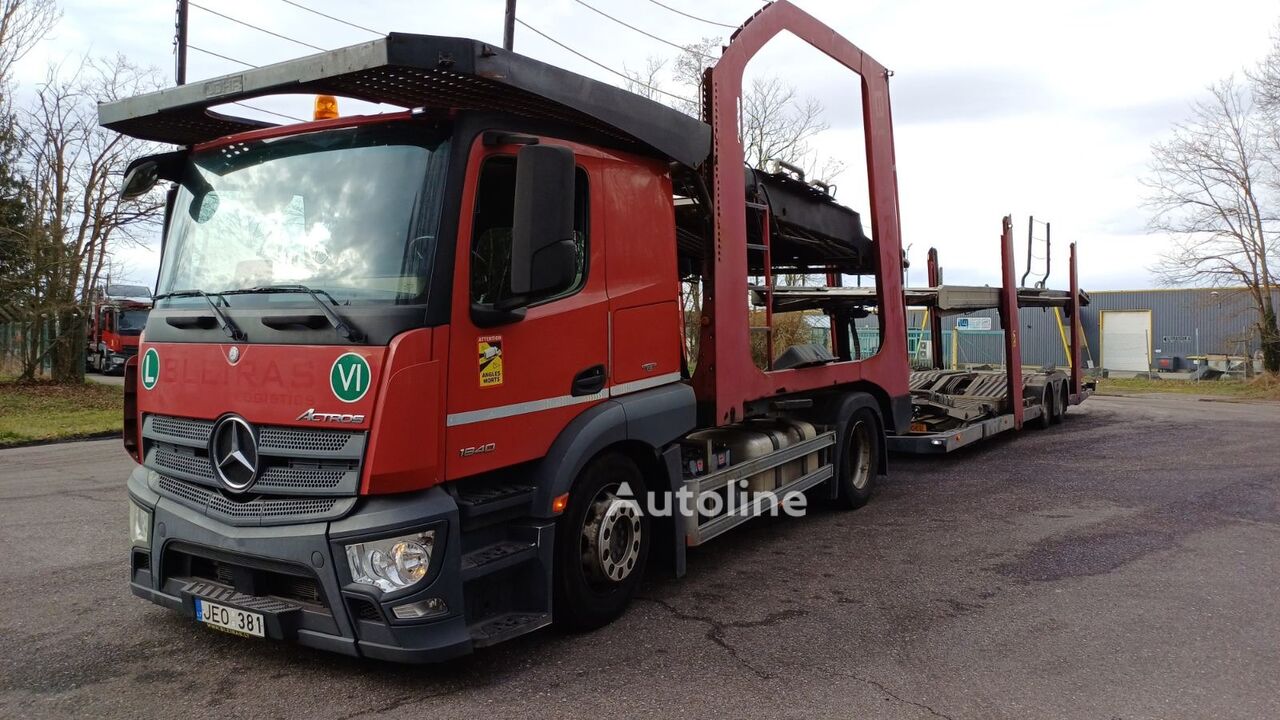 Mercedes-Benz + LOHR 2007 car transporter + car transporter trailer