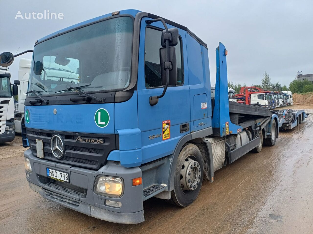 Mercedes-Benz + LOHR 2008 car transporter