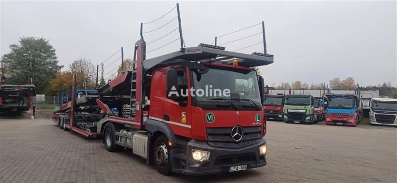 Mercedes-Benz +LOHR 2019 car transporter + car transporter trailer