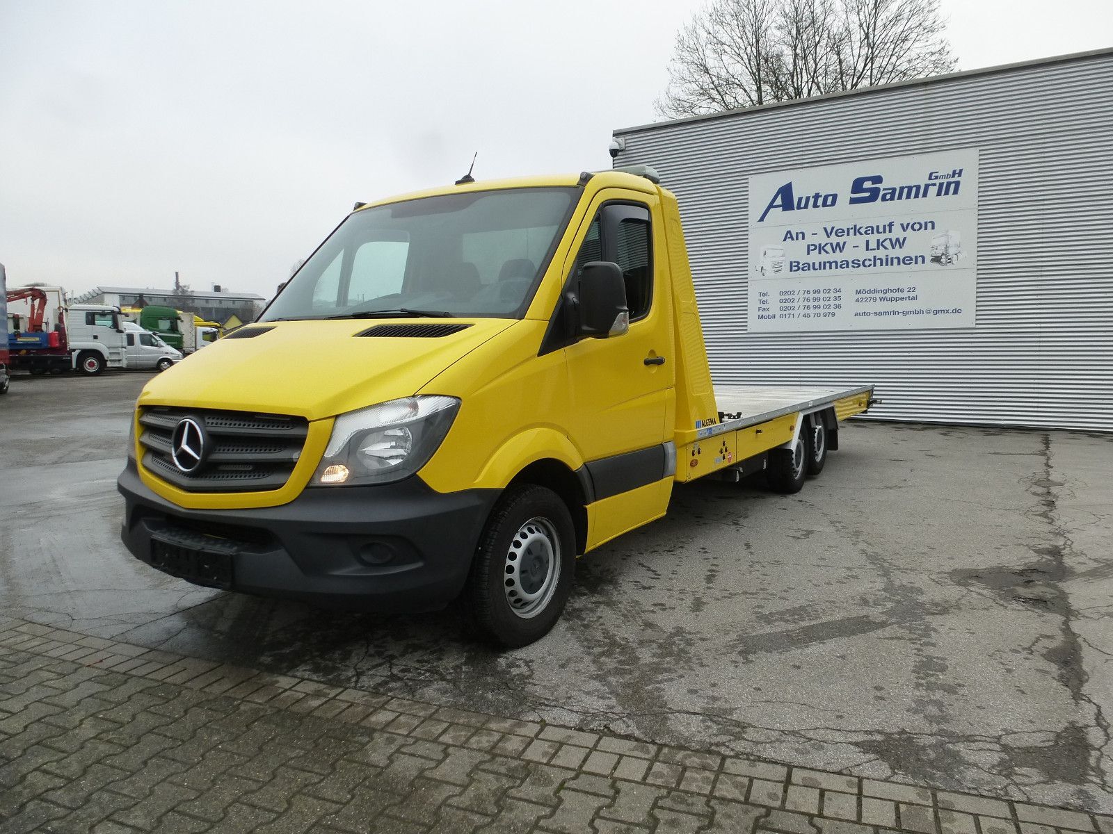 camion bisarca Mercedes-Benz  Sprinter 519 Vehicle transporter