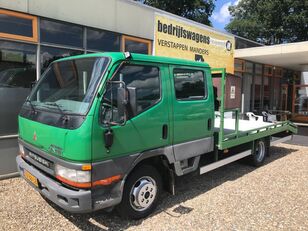 Mitsubishi Canter FB634 3.0 TD DC 7-Pers Oprijwagen Machinetransporter Trek car transporter