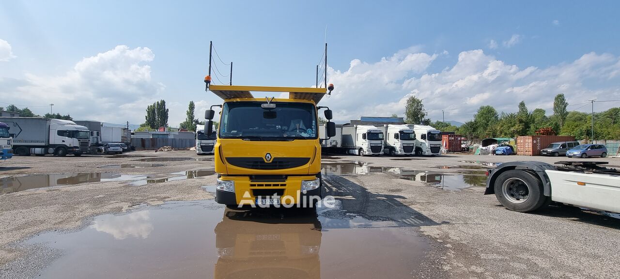 Renault car transporter + car transporter trailer