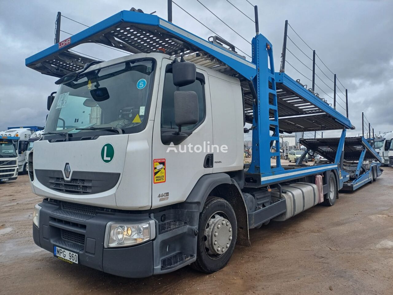 Renault + Lohr 2012 autotransporter