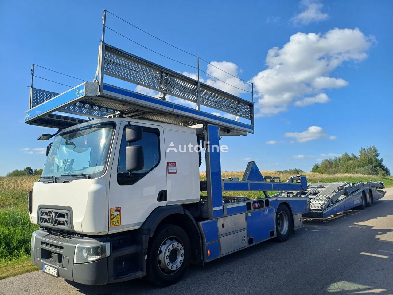 Renault + RIMO ADERO 2023 car transporter