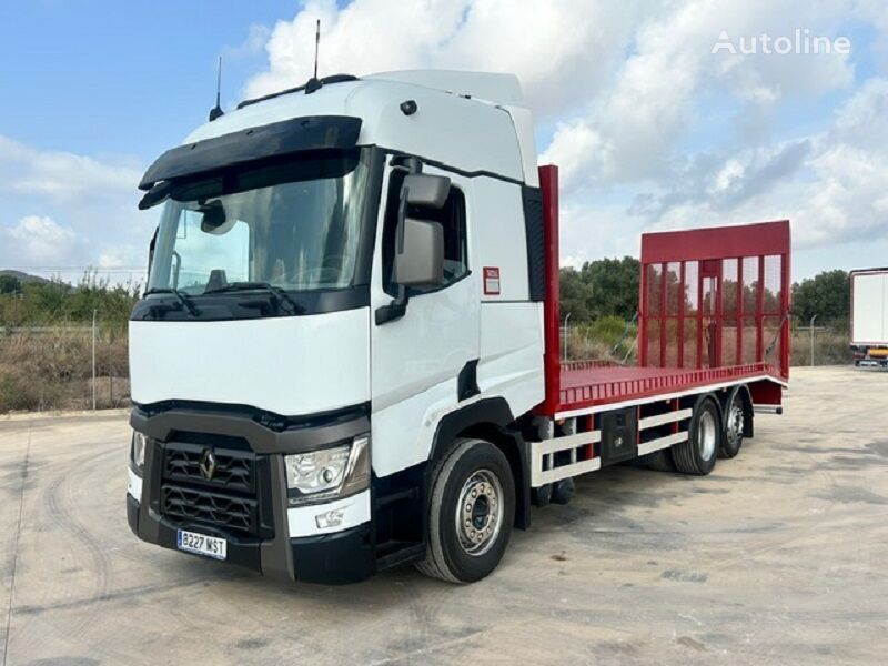 شاحنة نقل السيارات Renault T430.26 CARROCERIA Y RAMPA HIDRAULICA