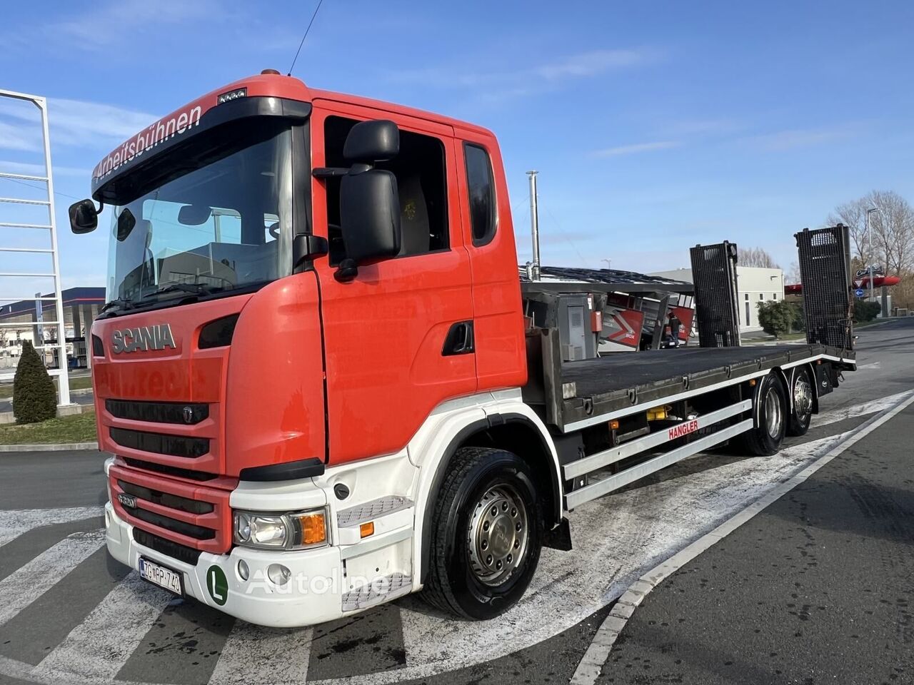 Scania 320 6x2 Vučna služba Služba, 2014 god autotransporter