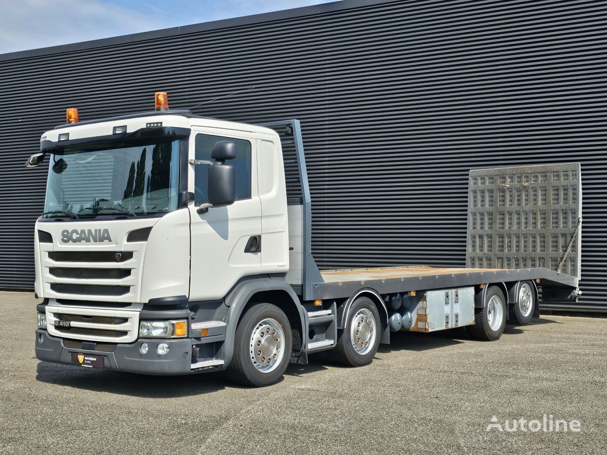 автовоз Scania G410 8x2*6 / OPRIJ / MACHINE TRANSPORT