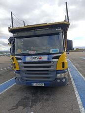 Scania P420 camión portacoches + remolque portacoches