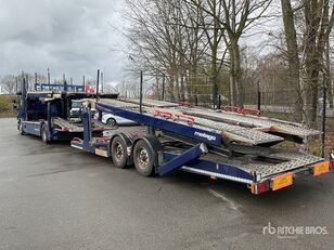 Scania P450 cami&oacute;n portacoches + remolque portacoches