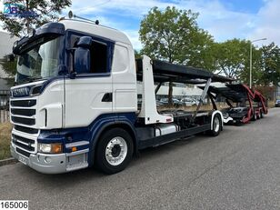 Scania R 500 EURO 5, Retarde, Lohr, Standairco, Combi car transporter