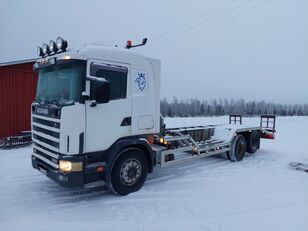 Scania R124G 420 car transporter